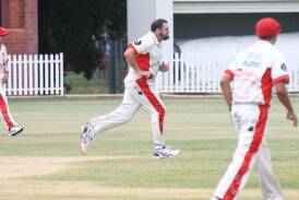 RSL Colts bowler Ben Semmler was excellent with the ball on Saturday. Picture by Amy McIntyre
