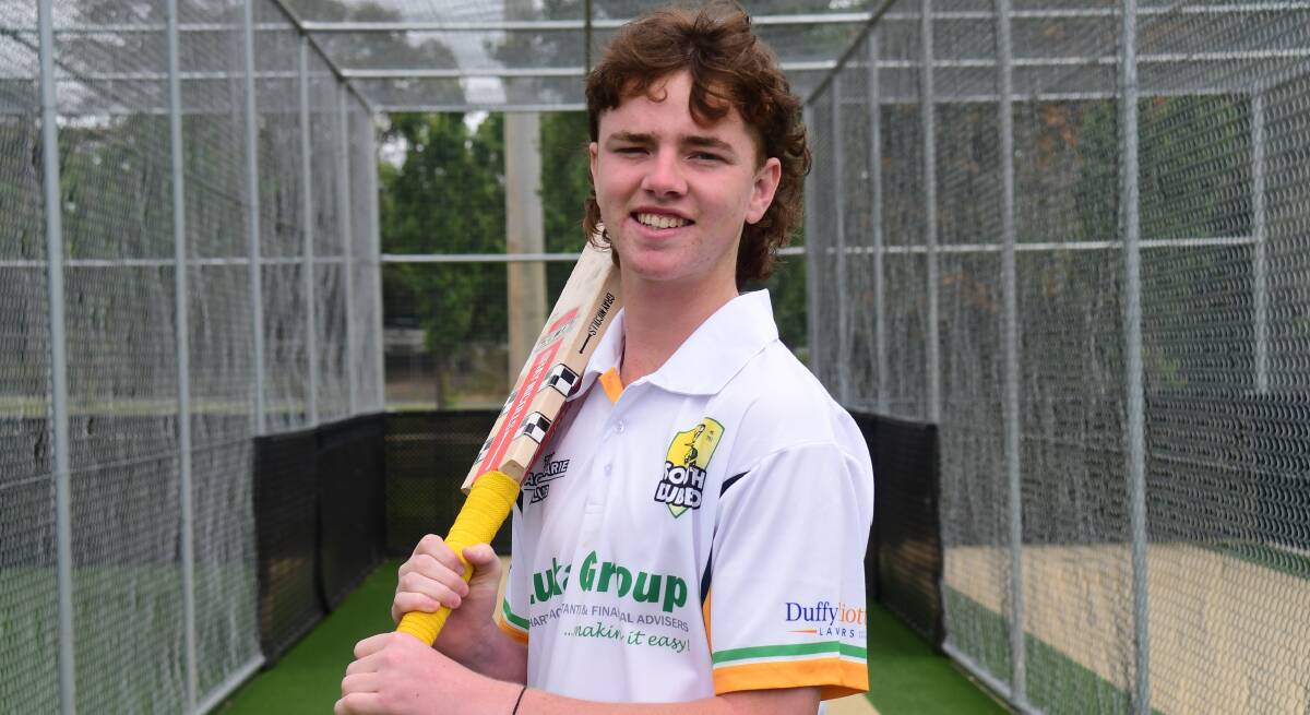 RISING STAR: South Dubbo batter Ted Murray is experiencing his first full year in the RSL Whitney Cup. Picture: AMY MCINTYRE