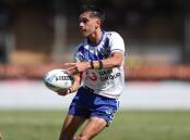 Dubbo junior Latrell Fing is thriving at the Canterbury Bankstown Bulldogs. Picture by Bryden Sharp - NSWRL