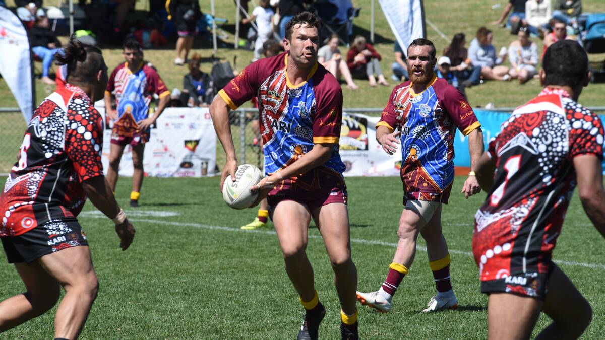 NRL star Brent Naden has represented the Wellington Wedgetails in the past, like here in 2018 but won't take part in this year's Koori Knockout. Picture by Amy McIntyre