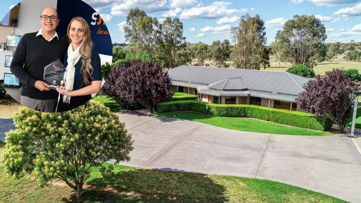 Dubbo real estate agent Samuel Shoote (inset) believes million-dollar homes will be more common in the area. Picture supplied