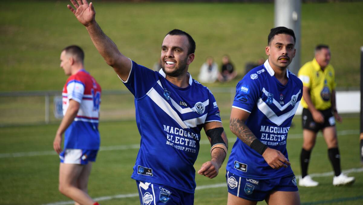 Alex Ronayne, pictured earlier this year with Macquarie, helped Bourke advance in the 2023 Koori Knockout. Picture by Amy McIntyre