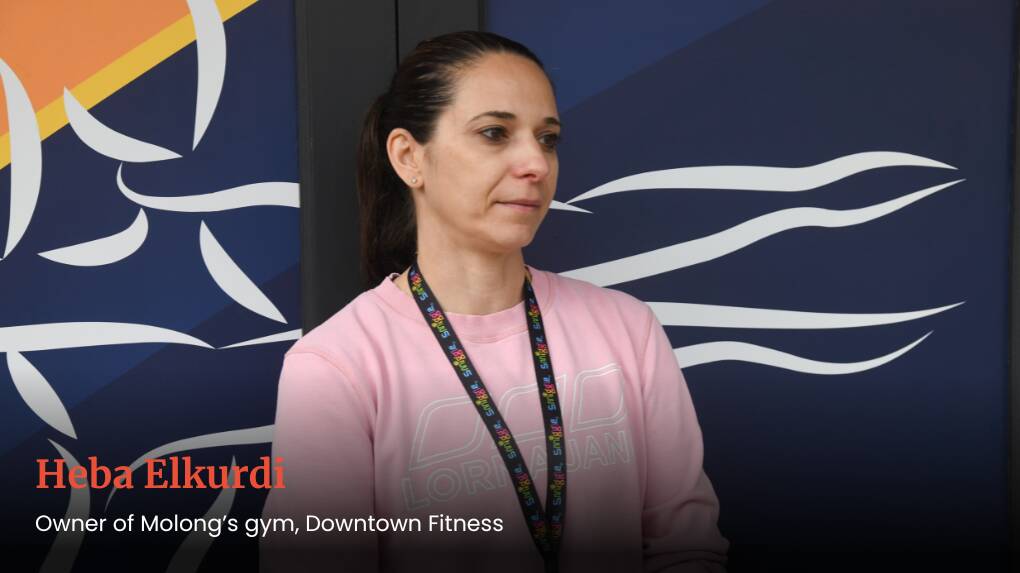 Owner of Molong's Downtown Fitness gym, Heba Elkurdi says business owners have been so focused on fighting to get going and with insurance companies, that mental well-being is forced to the side. Picture by Carla Freedman. 