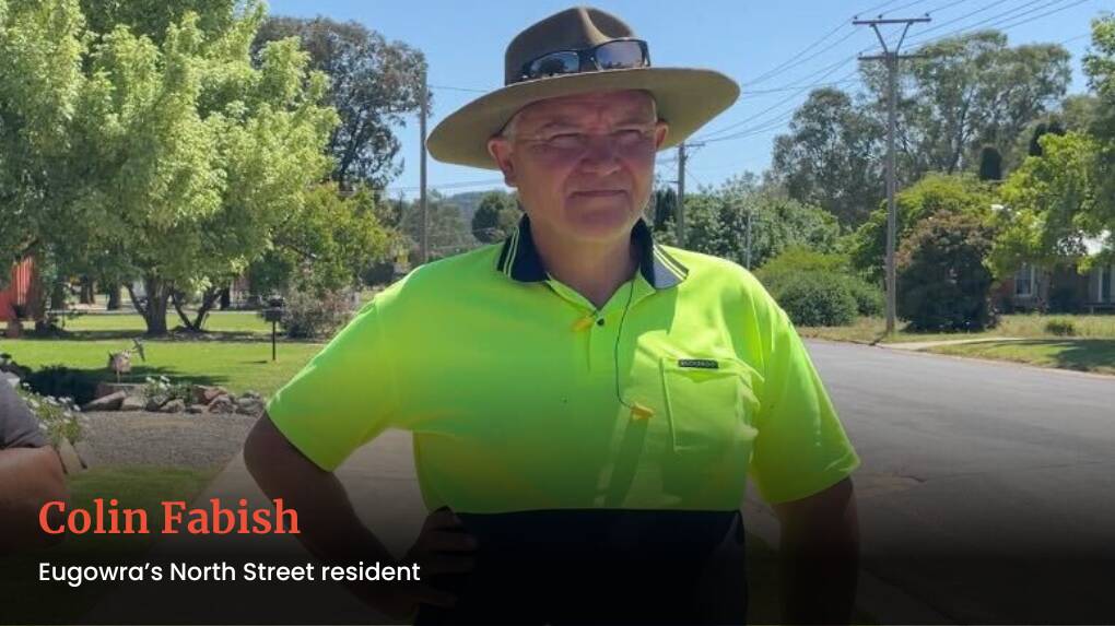 Eugowra's North Street resident, Colin Fabish feels there aren't enough government agencies to properly manage the fallout from flooding. Picture by Emily Gobourg.