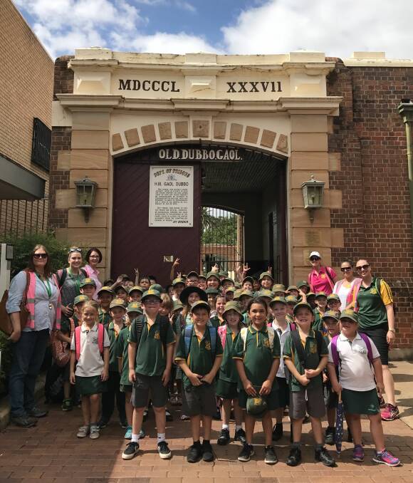 Fun Trip: Stage 1 on their excursion to the Old Dubbo Gaol.