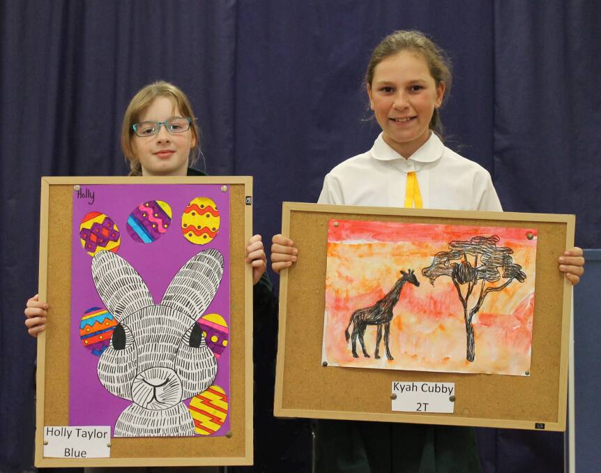 Artists of the week: Their lovely artwork, Holly Taylor and Jessica Kleppe (Kyah Cubby).
