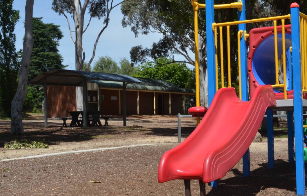 AT THE SCENE: A five-year-old girl was on Friday the victim of an alleged sexual assault in the toilet block at Elephant Park. A 37-year-old man was charged and refused bail over the crime. Photo: DAVE NEIL