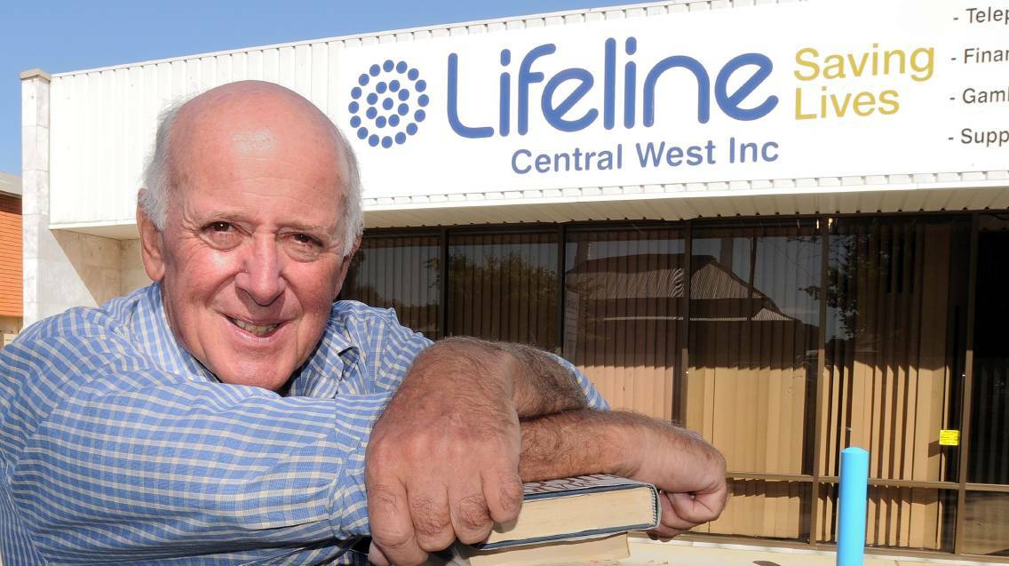 DESPERATE TIMES: Lifeline Central West CEO Alex Ferguson says it is time men started talking about their mental health issues.