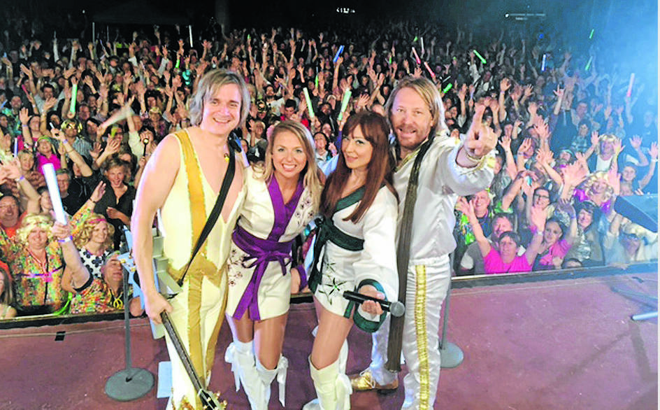 Internationally renowned ABBA tribute act Bjorn Again will once again thrill crowds at the 2017 ABBA Festival. Photo supplied.