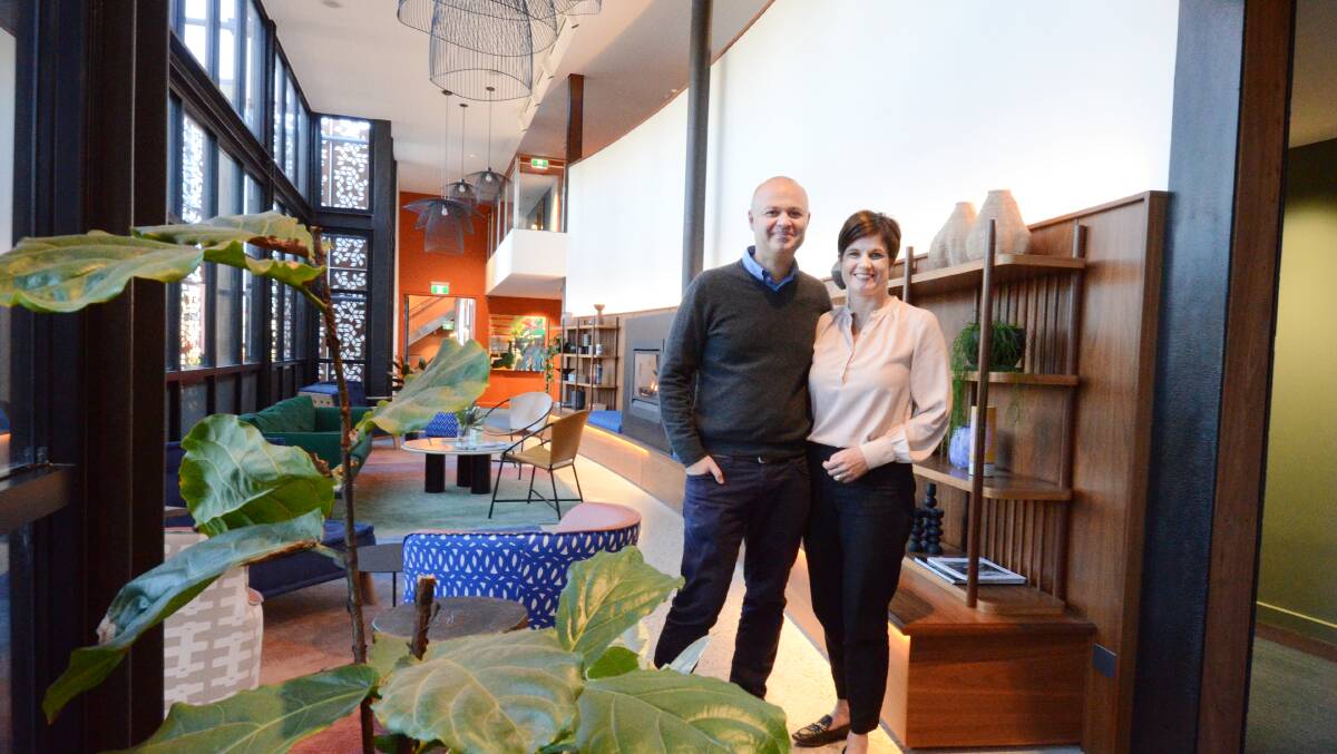 Kristen and Thomas Nock are the Byng Street Boutique Hotel proprietors and provide a great service for couples visiting Orange. Picture by Kate Bowyer