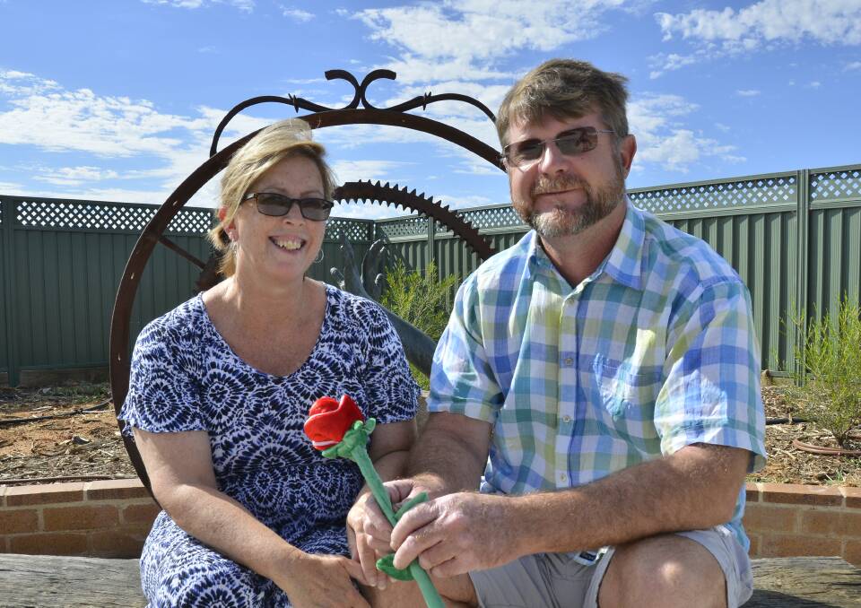 FEELING THE LOVE: Local couple Ann and Paul Brandon share their story ahead of Valentine's Day. Photo: PAIGE WILLIAMS 
