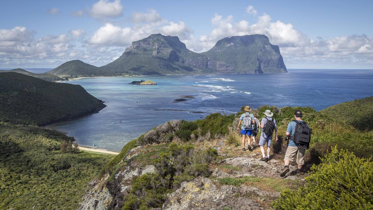 The Seven Peaks Walk … a challenging trek on Lord Howe Island. 