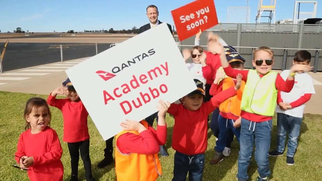 Dubbo mayor Ben Shields has appeared in a video posted to social media this week to promote the city’s case to host the pilot academy. Photo: FACEBOOK
