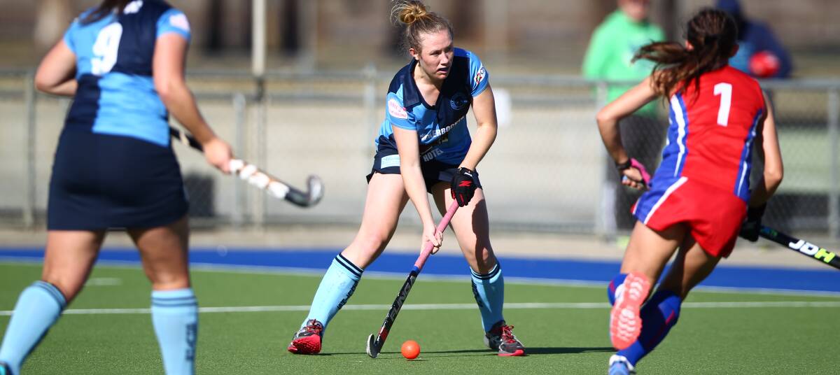 IMPRESSING: Souths' Premier League Hockey talent Jess Watterson has been named in the national junior squad. Photo: PHIL BLATCH
