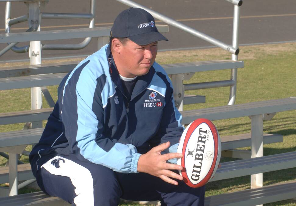 THE NEW BOSS: Matt Tink, pictured during his time as Dubbo Kangroos coach, has been revealed as the new Central West Rugby Union CEO. Photo: BELINDA SOOLE