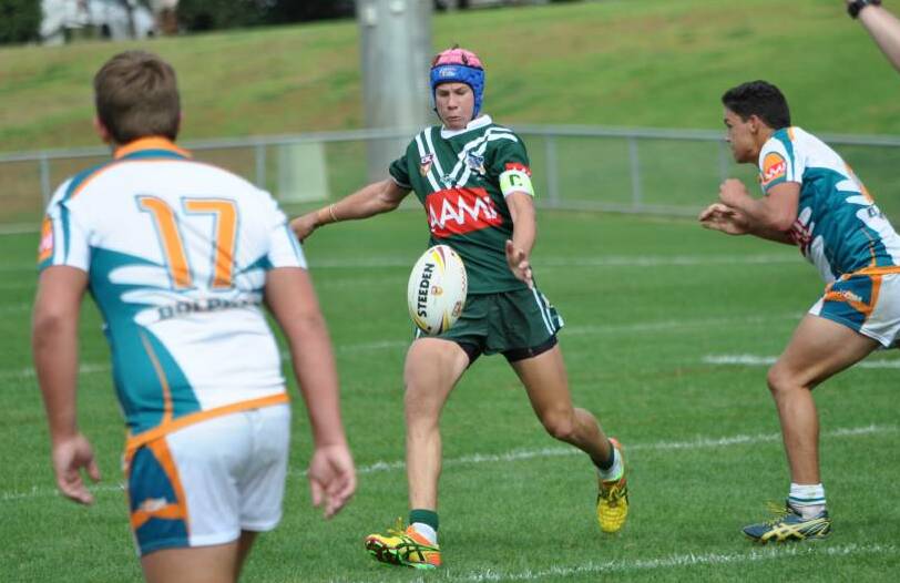 KICKING ON: St John's Dubbo gun Matt Burton continues to impress rep selectors, again named in Western's side to take on Italy under-16s.
