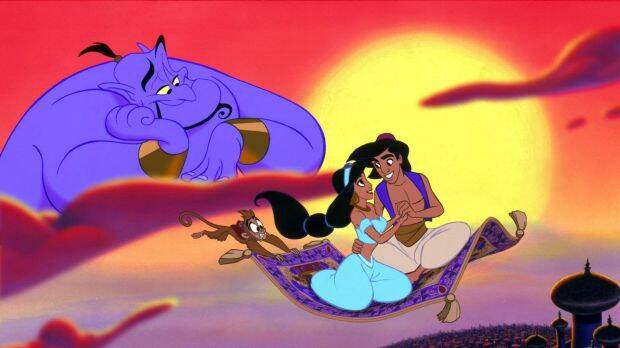 Casting the lovers in a live-action Aladdin has proved difficult for Disney. Photo: Disney
