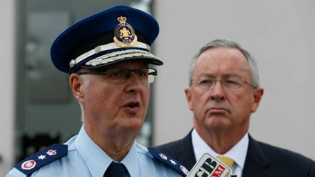 The threat was allegedly made against NSW Corrective Services Commissioner Peter Severin Photo: Peter Rae