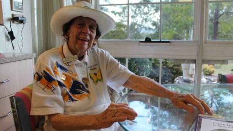 Helen Hogan, 90, of Mount Warren Park, has been awarded an Order of Australia Medal. Photo: Michael Burge