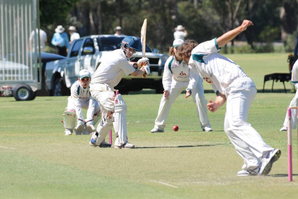 PATIENCE: Opening batsman Josh Williams got among the run for Souths in their win over CYMS on Saturday. Photo: PAIGE WILLIAMS