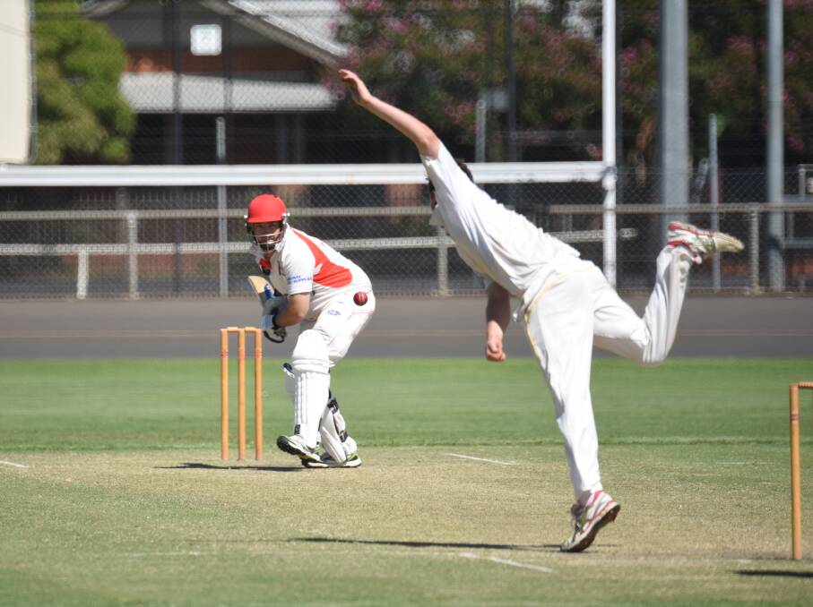Jason Ryan at the crease for RSL-Colts. The experienced wicketkeeper-batsman returns to the side this weekend.