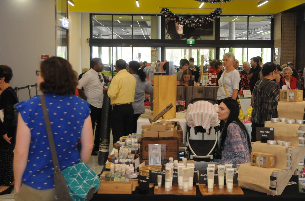 SOMETHING DIFFERENT: Customers flocked to be part of Markets at the Mall on Sunday. Photo: BEN WALKER