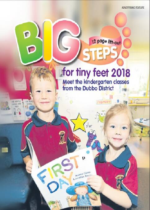 STARS: Lachlan Faichney and Claire Carolan appear on the cover.