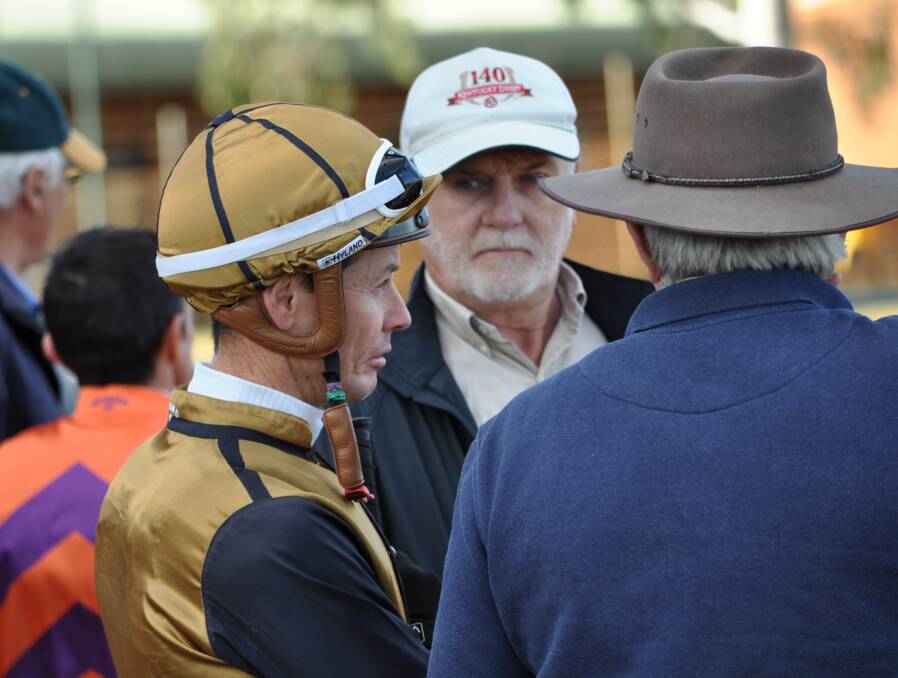 WINNING HOPE: Mathew Cahill has a full book of rides at Cowra on Saturday. Photo: BEN WALKER