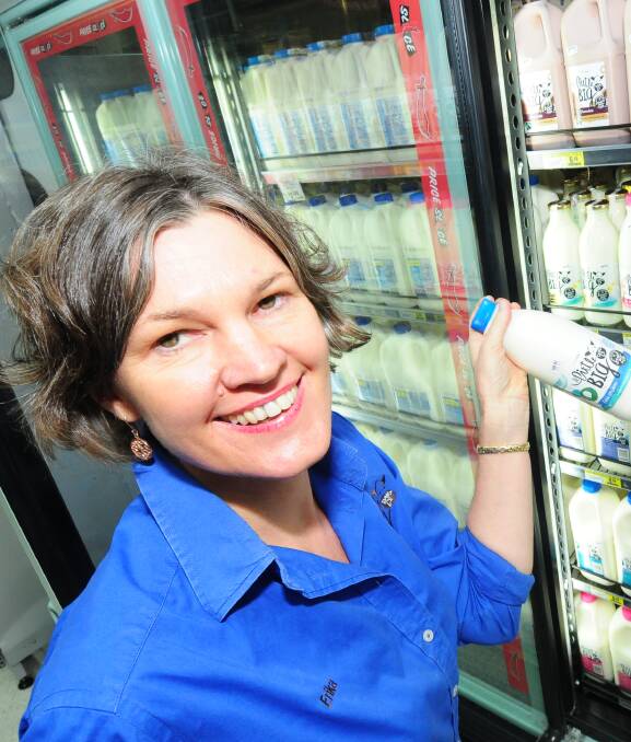Stepping up: Erika Chesworth has taken on the role as chairman of the NSW Farmers Dairy Committee. Photo: LOUISE DONGES