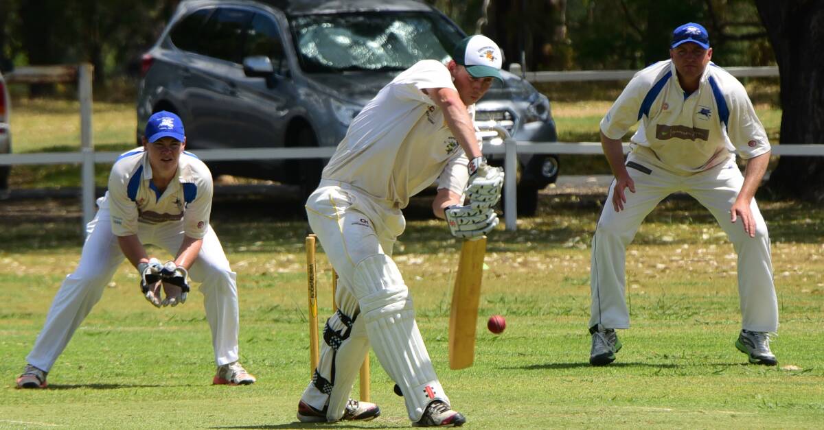 VALUABLE: Mat Finlay top scored for Souths on Saturday with 54 as his side defeated Macquarie. Photo: BELINDA SOOLE