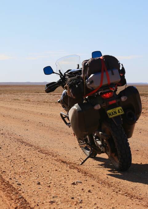 Long way around: Compass Run will be a tale of men, their bikes, some amazing Australian scenery, and plenty of dirt.