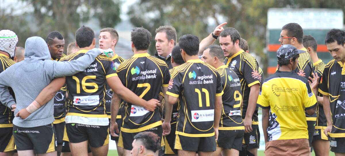 DOCKED: The Dubbo Rhinos have had two points stripped after they didn't field a third grade side on Saturday. Photo: JUDE KEOGH