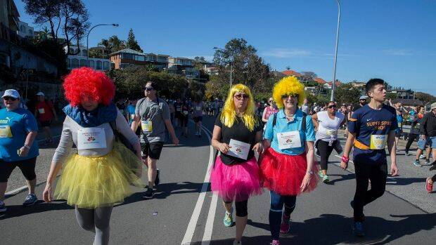 There were plenty of colourful tutus on display. Photo: Michele Mossop