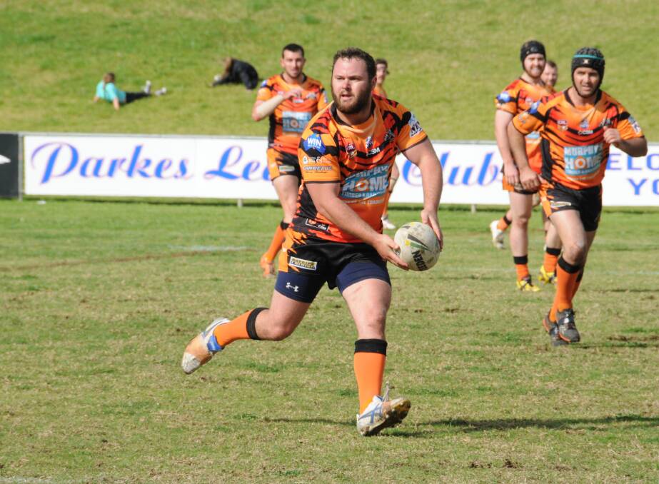 LEADER OF THE PACK: Jacob Neill has been a key part of the Tigers for years and now he's stepping up to be captain-coach at Nyngan. Photo: NICK GUTHRIE