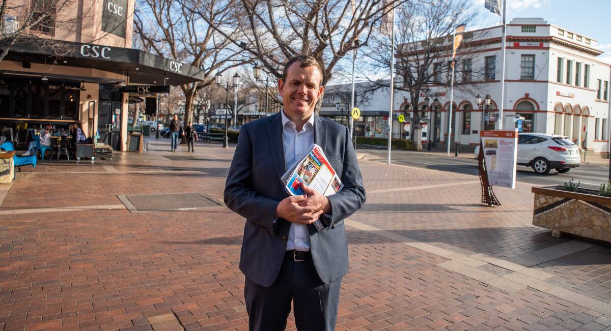 Drug plan: Labor candidate for Dubbo Stephen Lawrence said if elected a Labor government would set up a real-time prescription drug monitoring system.