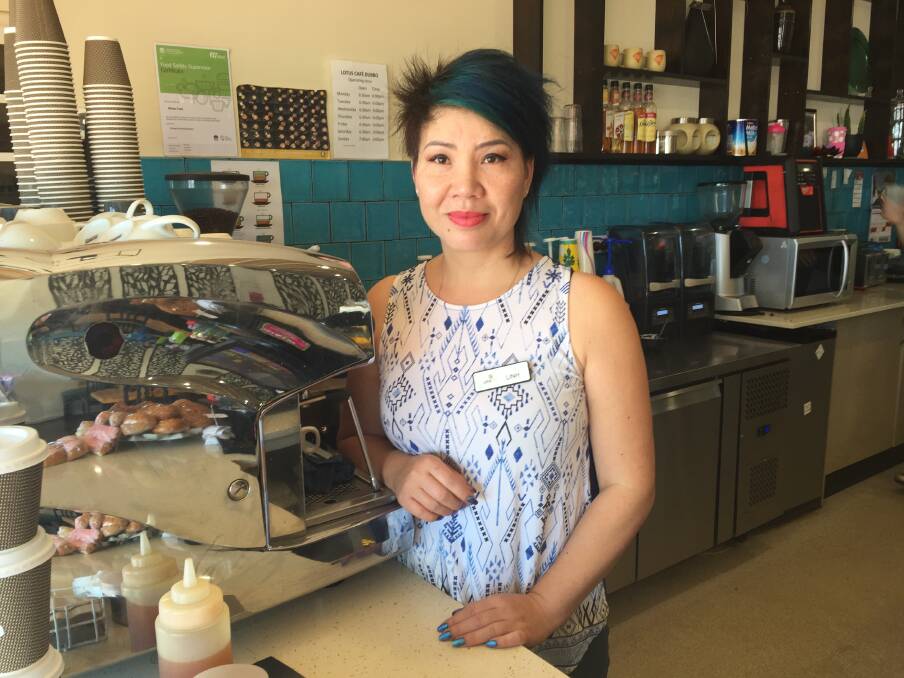 ASSET: Linh Nguyen of Dubbo's Lotus Cafe said she would look at purchasing something that would improve her business. PHOTO: CRAIG THOMSON.