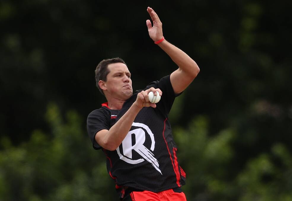 TAKE IT AS IT COMES: Chris Tremain's not buying into the hype surrounding his Melbourne Renegades, leading into BBL07. Photo: MELBOURNE RENEGADES