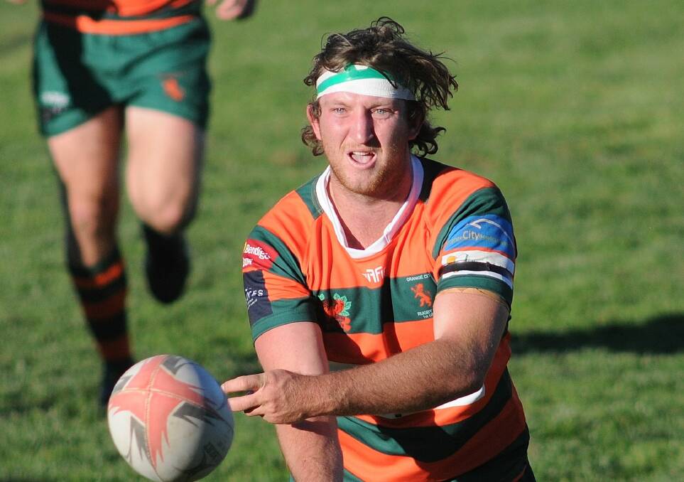 IN DOUBT: Back-rower Ben Wright has been named, but is under an injury cloud and is a chance of missing Saturday's derby. Photo: STEVE GOSCH 0514sgrugby6