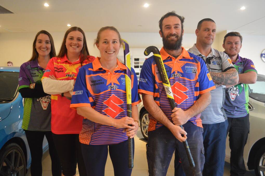 SUPER SKIPPERS: Kate Pulbrook, Madie Smith, Claire Goodall, Alex Said, Adam Hurford and Nic Milne are six of the 10 Superleague skipper. Photo: MATT FINDLAY