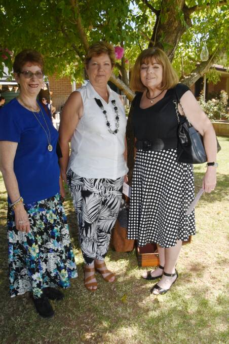 Diane Tobin, Sue Lomax and Helen Patriarca.