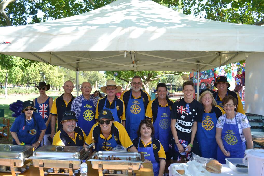Rotary Club help community celebrate Australia Day with snags