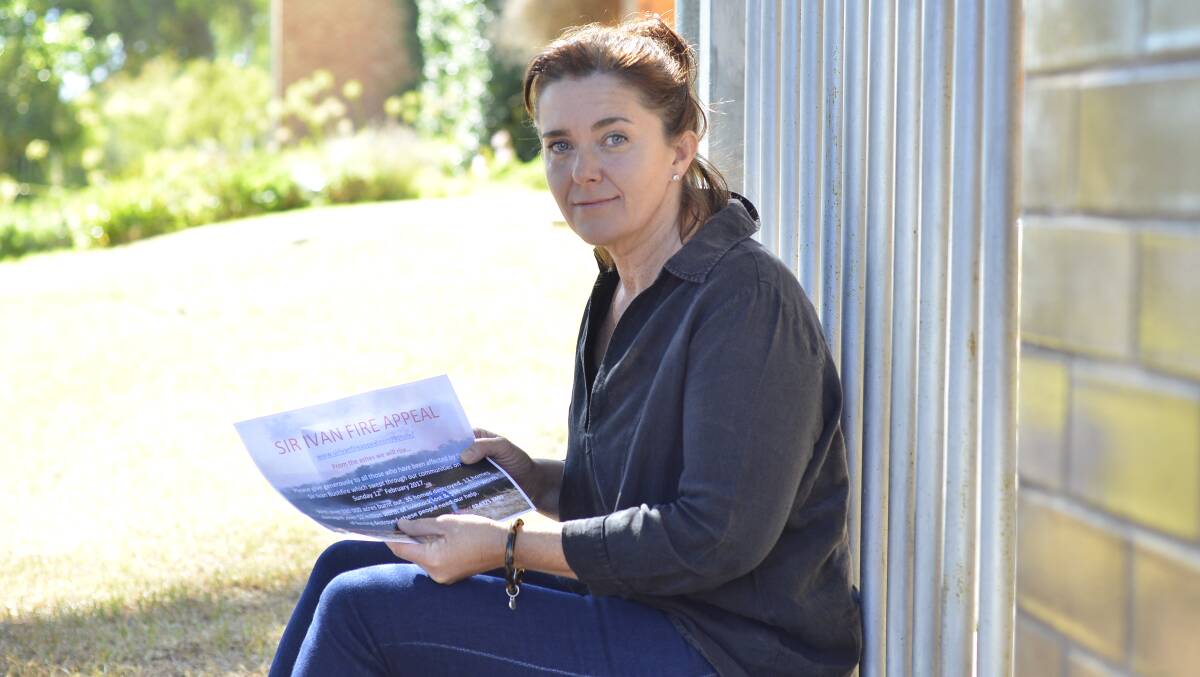 DRIVING FORCE: Kelly Smyth of Dunedoo Central School is asking people to give generously. Photo: BELINDA SOOLE