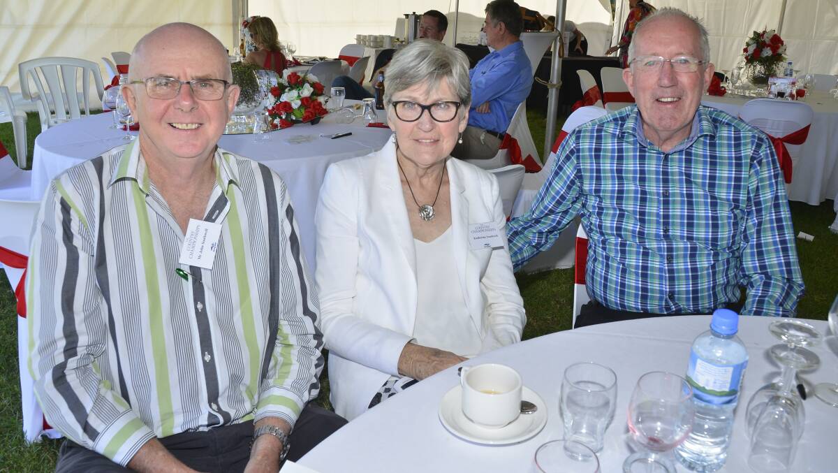 John and Katherine Southwell with Michael Kneipp.