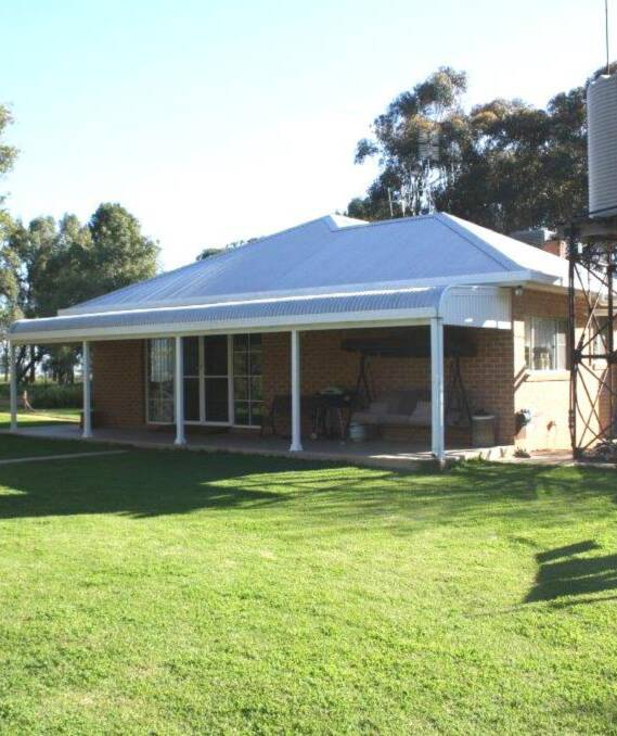 Secure: This lovely family sized home boasts four bedrooms and two bathrooms and has a fully fenced yard and is only 18km north east from Narromine and 46km west from Dubbo. Photo: Contributed
