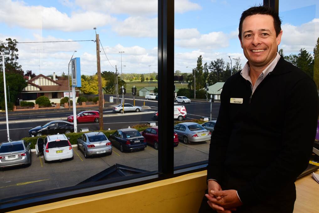 THUMBS UP: Dubbo Chamber of Commerce and Industry president Matt Wright supports the current bid for a boarding school in the city. Photo: BELINDA SOOLE
