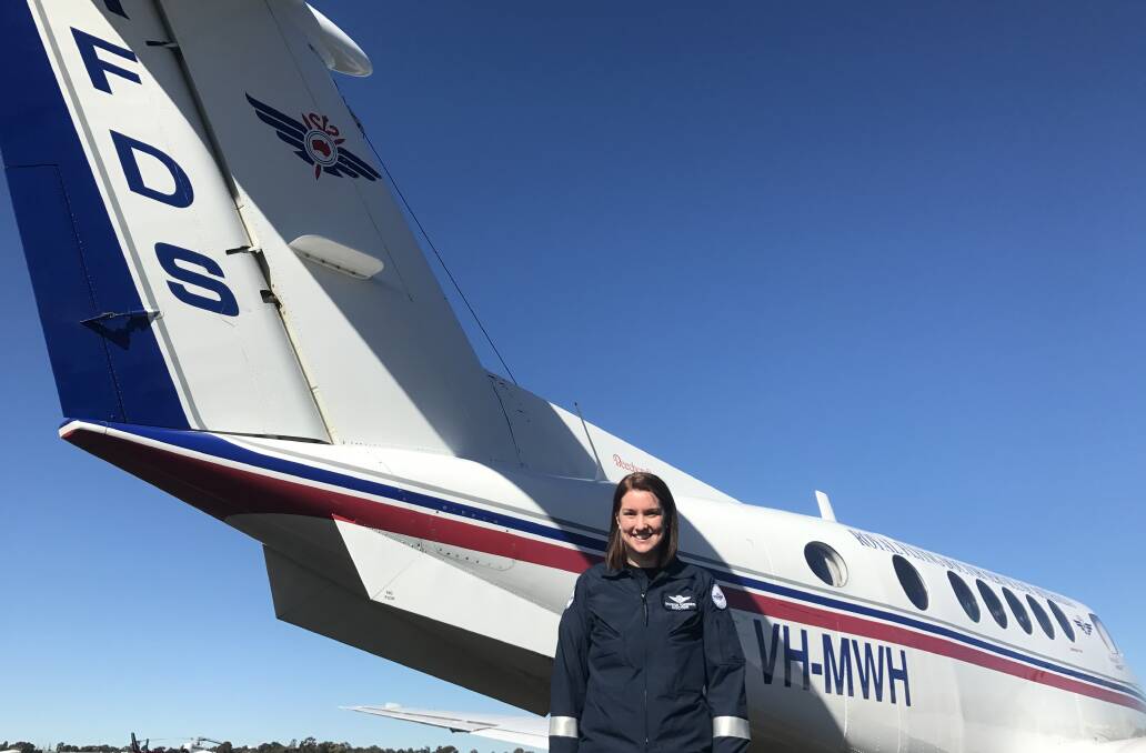 JOB RECOMMENDATION:  Dubbo's Dr Shannon Townsend says "being a retrieval registrar with the RFDS is a great job". Photo: Contributed