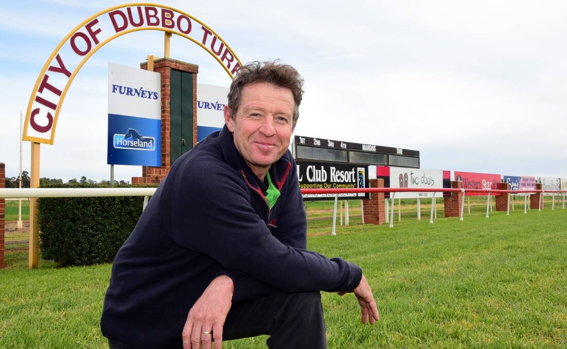 FUN DAY: City of Dubbo Turf Club general manager Vince Gordon has enlisted the support of Lifeline Central West in running the Boys' Day Out Race Day on Sunday, February 4. Photo: BELINDA SOOLE.