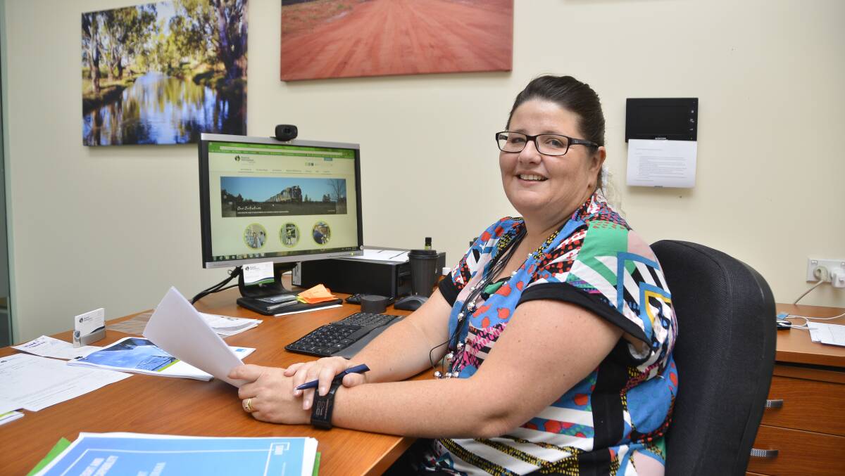 OPPORTUNITY: Regional Development Australia Orana executive officer Megan Dixon is promoting the Jobs for NSW Fund to "people thinking of a starting a business or businesses looking for financial support to grow". Photo: BELINDA SOOLE