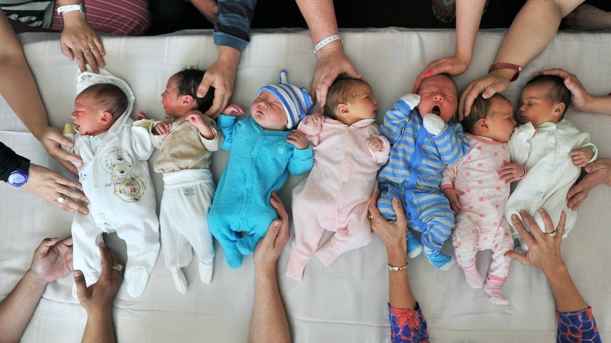 BABY CENTRAL: A new report reveals 1162 babies were born at Dubbo Hospital in 2015. Photo: File