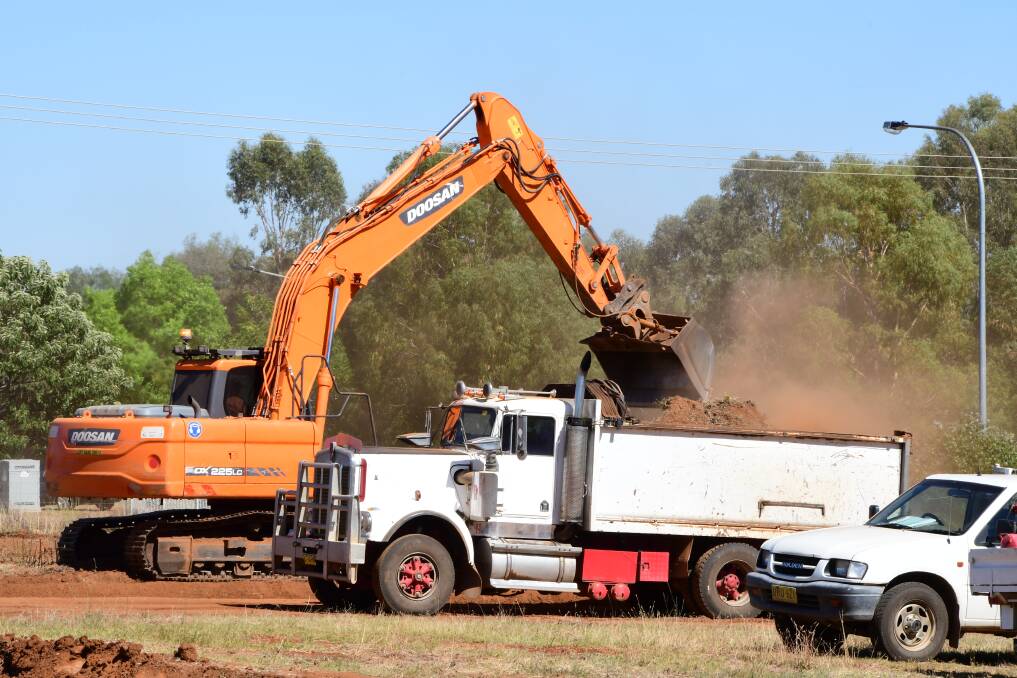 STAGE ONE: Work has begun on stage one of Macquarie Home Stay in east Dubbo. Its 14 guest rooms will open in late 2018. Photo: BELINDA SOOLE
